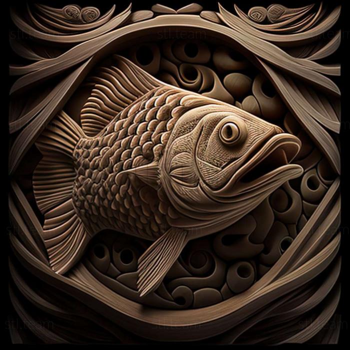 3D модель Звіздар риба риба (STL)